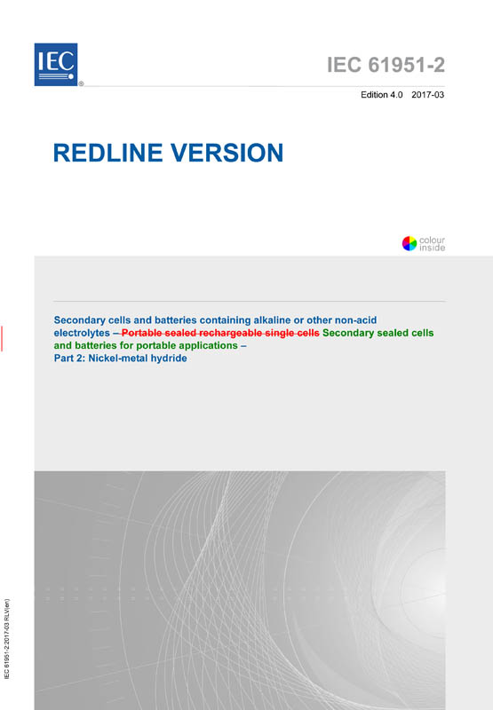 Cover IEC 61951-2:2017 RLV